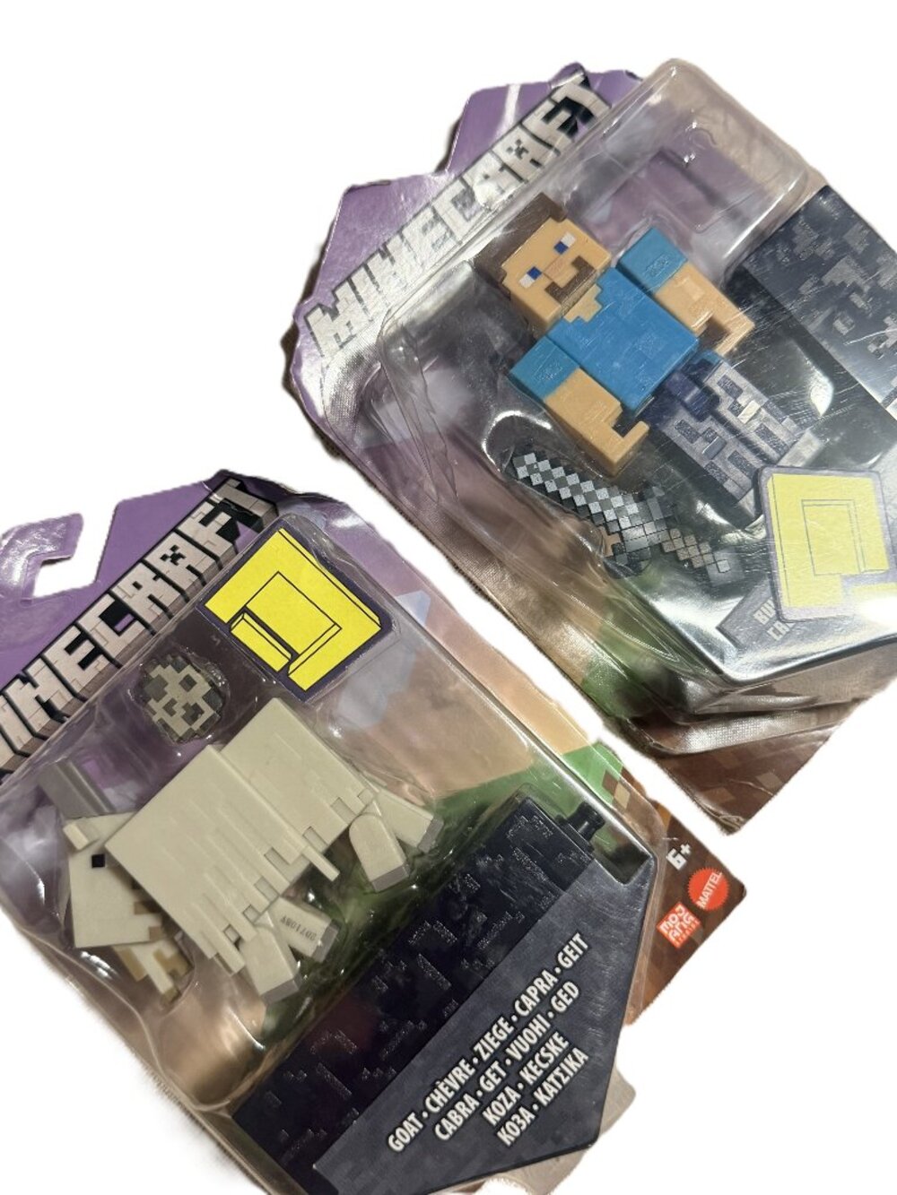 Minecraft Steve Goat Build A Portal Bundle New
